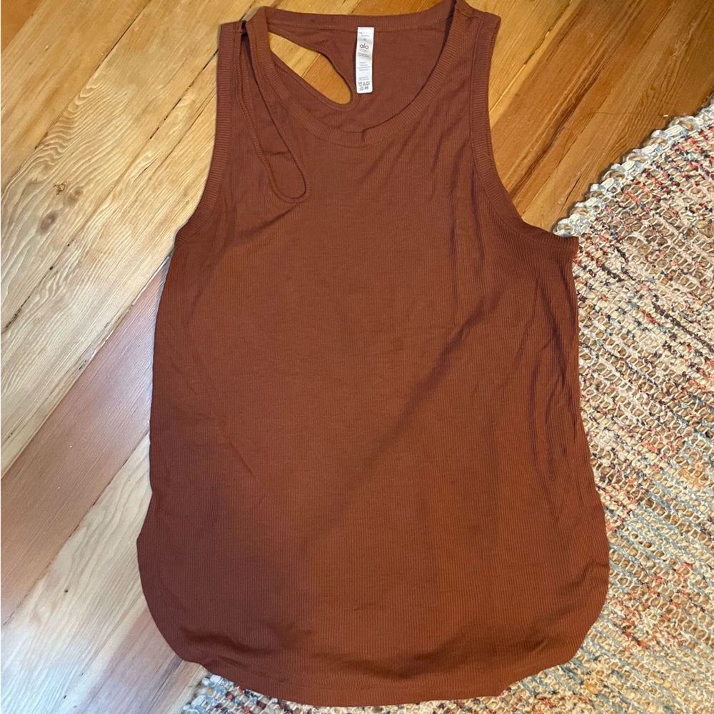 ALO Yoga Rust Tank Top
